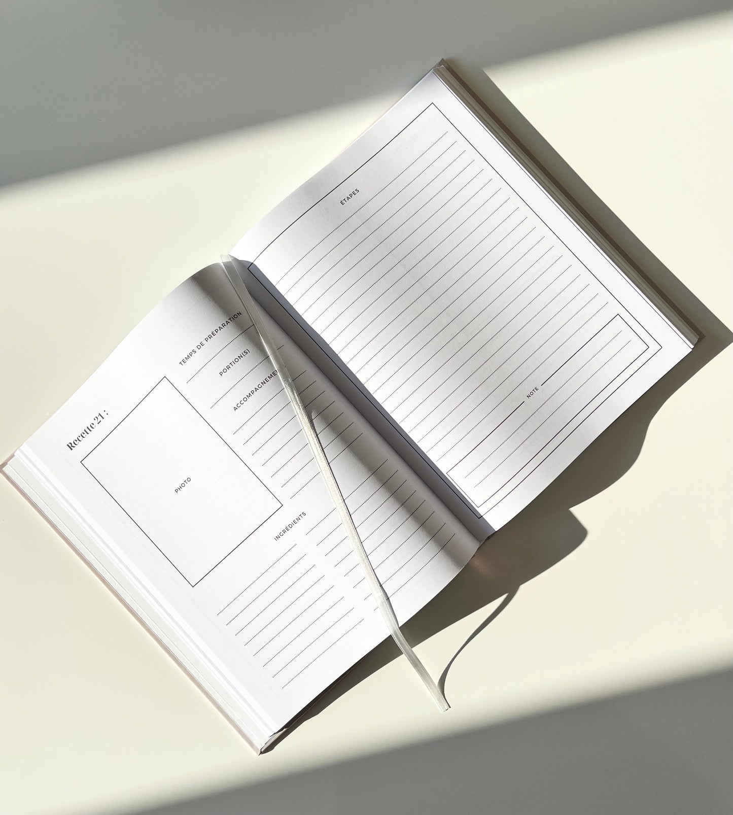 Mon Livre de Recettes